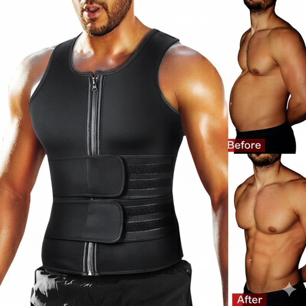 Gilet Sauna Sport & Brûle-graisse