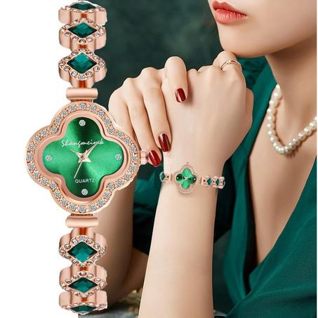 Montre-bracelet rétro pour femme
