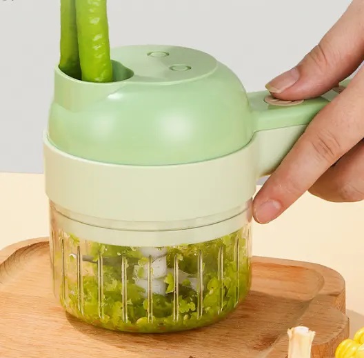 4 in 1 Handheld Electric Vegetable Slicer Set