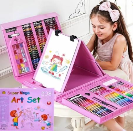 🎨 مَجمُوعَةُ الرَّسم وَالتَّلوِين – Art Set كَامِل