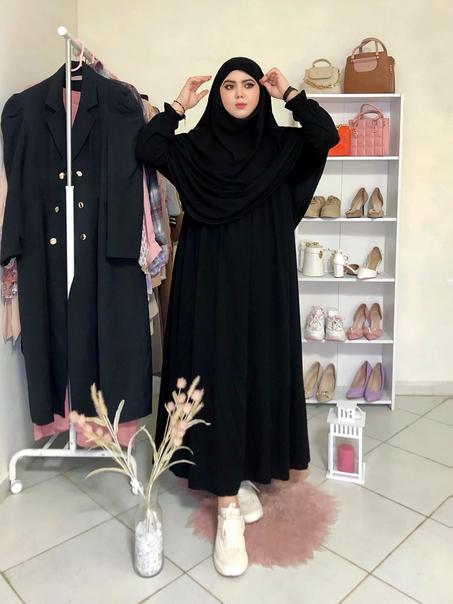 عباءة + خمار