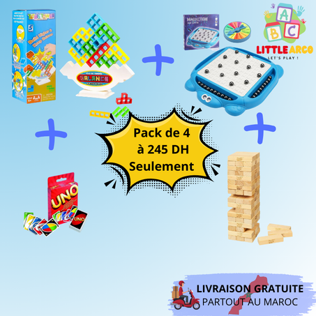 Pack 4 Exclusif