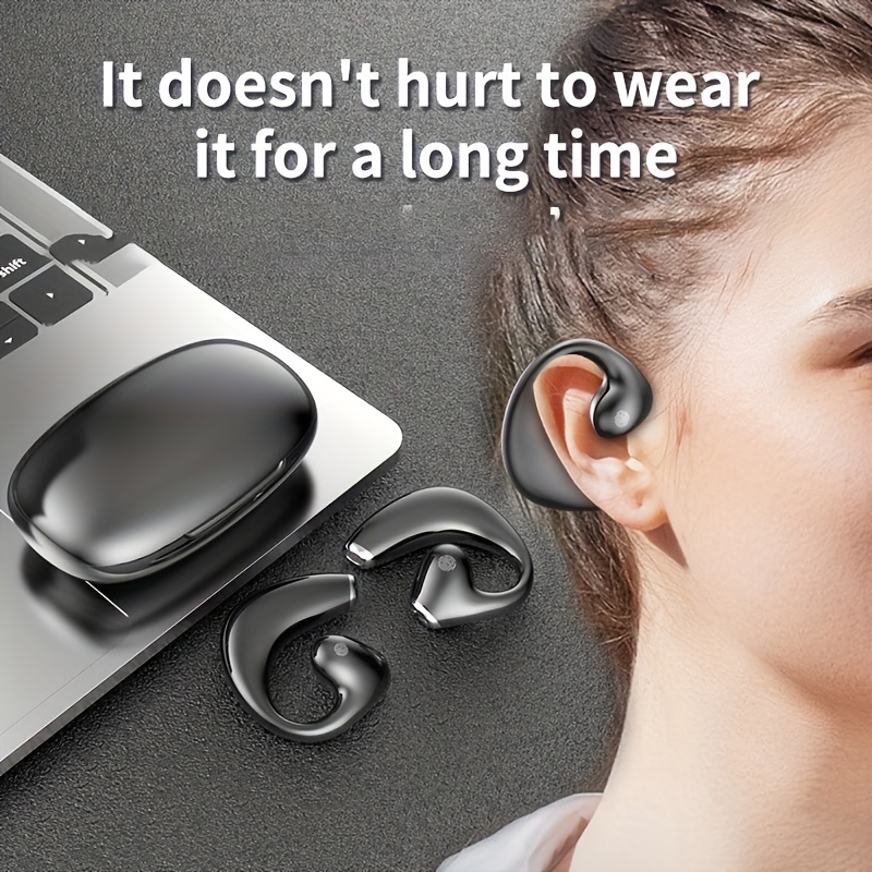 On-Ear Earphones, Wireless Earbuds High Quality Headphones, Extra Long Standby Mode, Digital Display