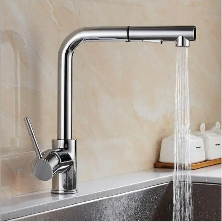 Küche Wasserhahn Messing Gebürstet Nickel Hohe Arch Küche Waschbecken Wasserhahn