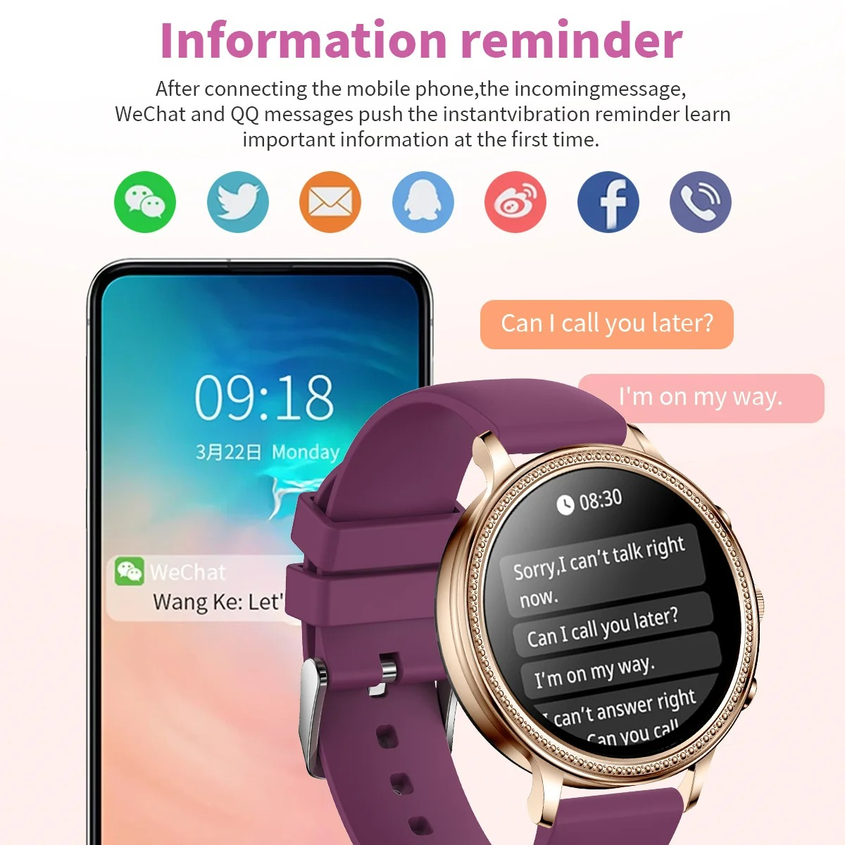 LIGE Smartwatches für Frauen Bluetooth Anruf verbunden Telefon Frauen Uhr Gesundheits monitor Sport Smartwatch Frauen