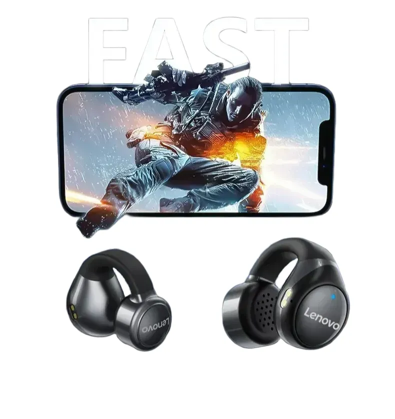 kopfhörer bluetooth 5,3 ear clip gaming kopfhörer wireless kopfhörer touch control earbuds 350mah neues design   4.5  217 Bewertu