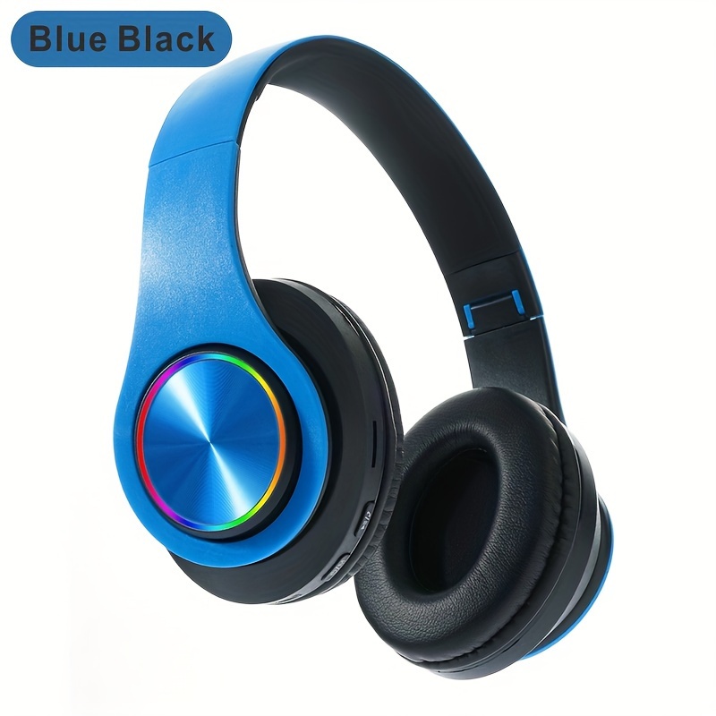 Matte appearance, full head mounted luminous wireless earphone