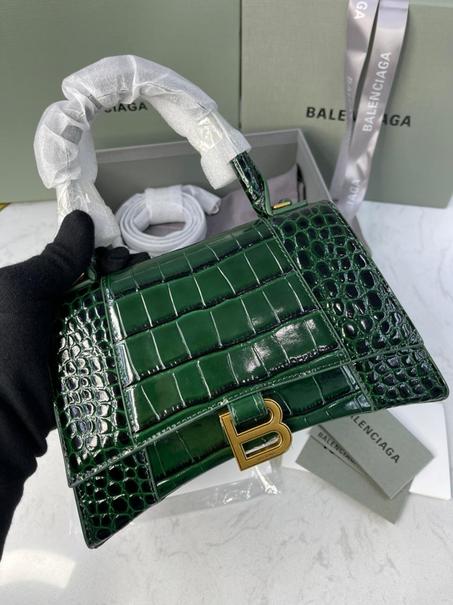 BALENCIAGA Hourglass XS top-handle bag