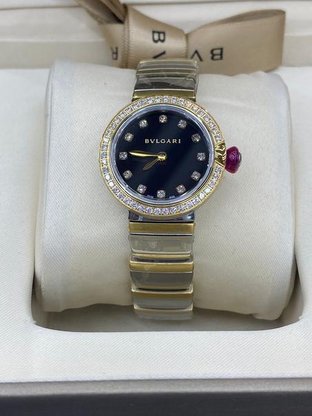 BVLGARI LVCEA STAINLESS STEEL   LADIES WATCH