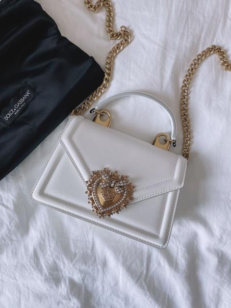 Devotion crossbody bag in quilted nappa leather