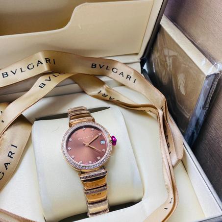 BVLGARI LVCEA STAINLESS STEEL   LADIES WATCH