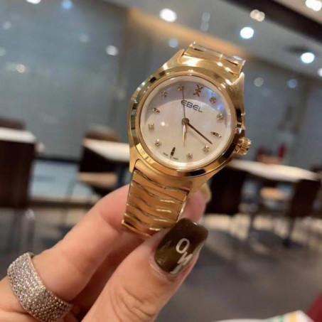 EBEL  WAVE QUARTZ 30MM LADIES WATCH