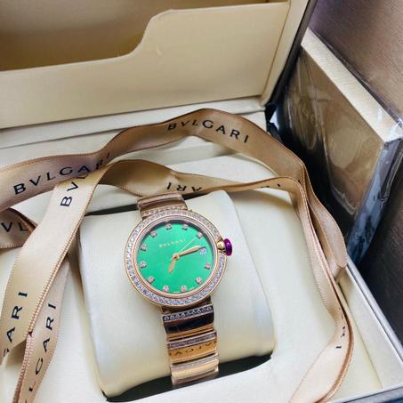 BVLGARI LVCEA STAINLESS STEEL   LADIES WATCH