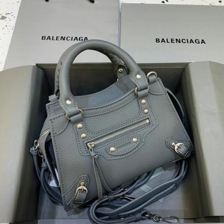 BALENCIAGA  Mini Classic Metallic Edge City Bag