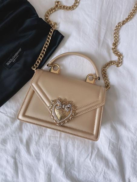 Devotion crossbody bag in quilted nappa leather