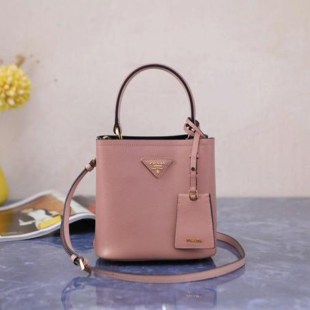 PRADA Panier leather bag