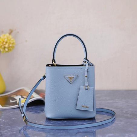 PRADA Panier leather bag