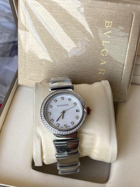 BVLGARI LVCEA STAINLESS STEEL   LADIES WATCH