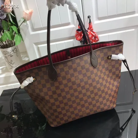 Louis Vuitton Damier Ebene Canvas Neverfull GM Bag