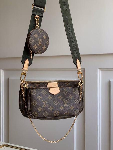 Louis Vuitton  Monogram Canvas Multi Pochette