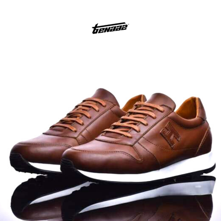 حذاء 100% جلد ben007 tabac