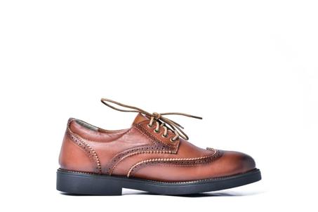 Chaussures hommes marron cuir