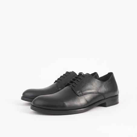 NV003 chaussures noir cuir 100%