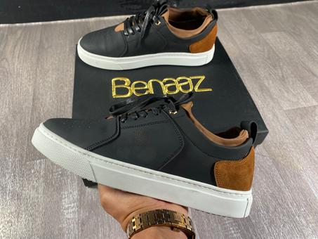 NB007 Chaussure nubuck  Noir