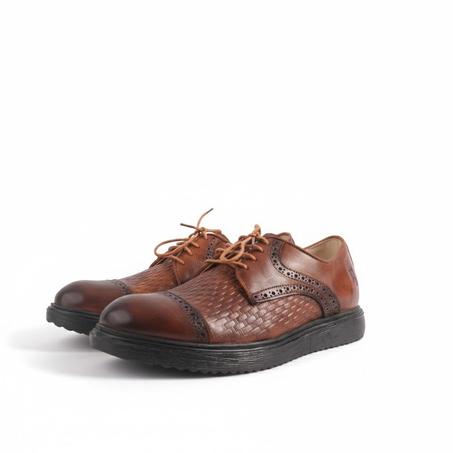 NV004 chaussures marron cuir 100%