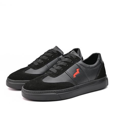 Ben30 Cuir Noir - Hommes