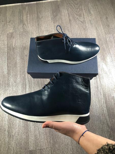 Sld01 bleu Hommes 100% cuir ben708