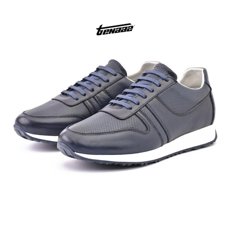 حذاء طبي 100% جلد ben017 bleu