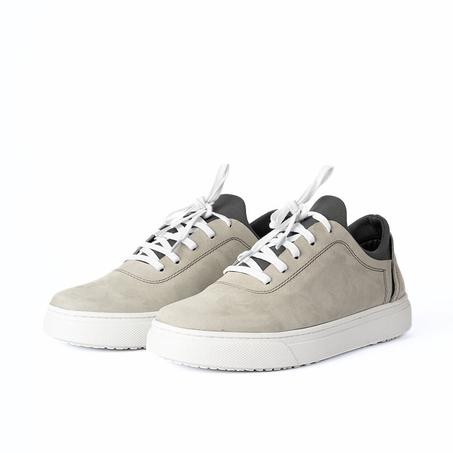 Nb008  nubuck gris clair