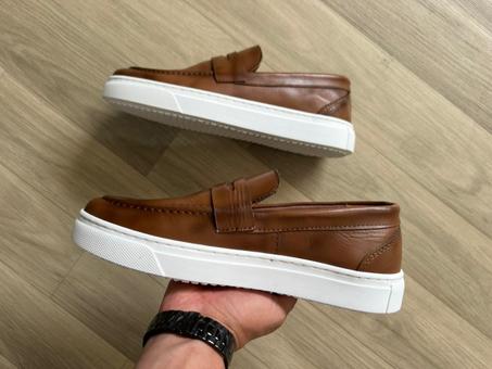 Ballerine Cuir Marron