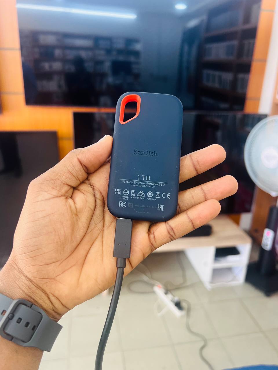 SANDISK EXTREME PORTABLE SSD  1To