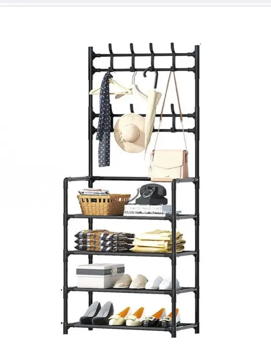 Étagère de rangement multifonctionnelle T1 pour vêtements