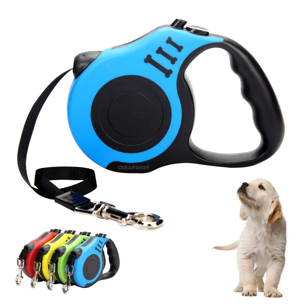 Ceinture chien retractable 3m