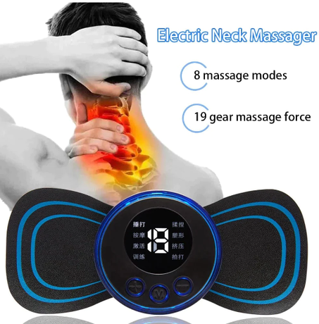 Generic Masseur électrique de relaxation corporelle portable avec patchs, mini masseur