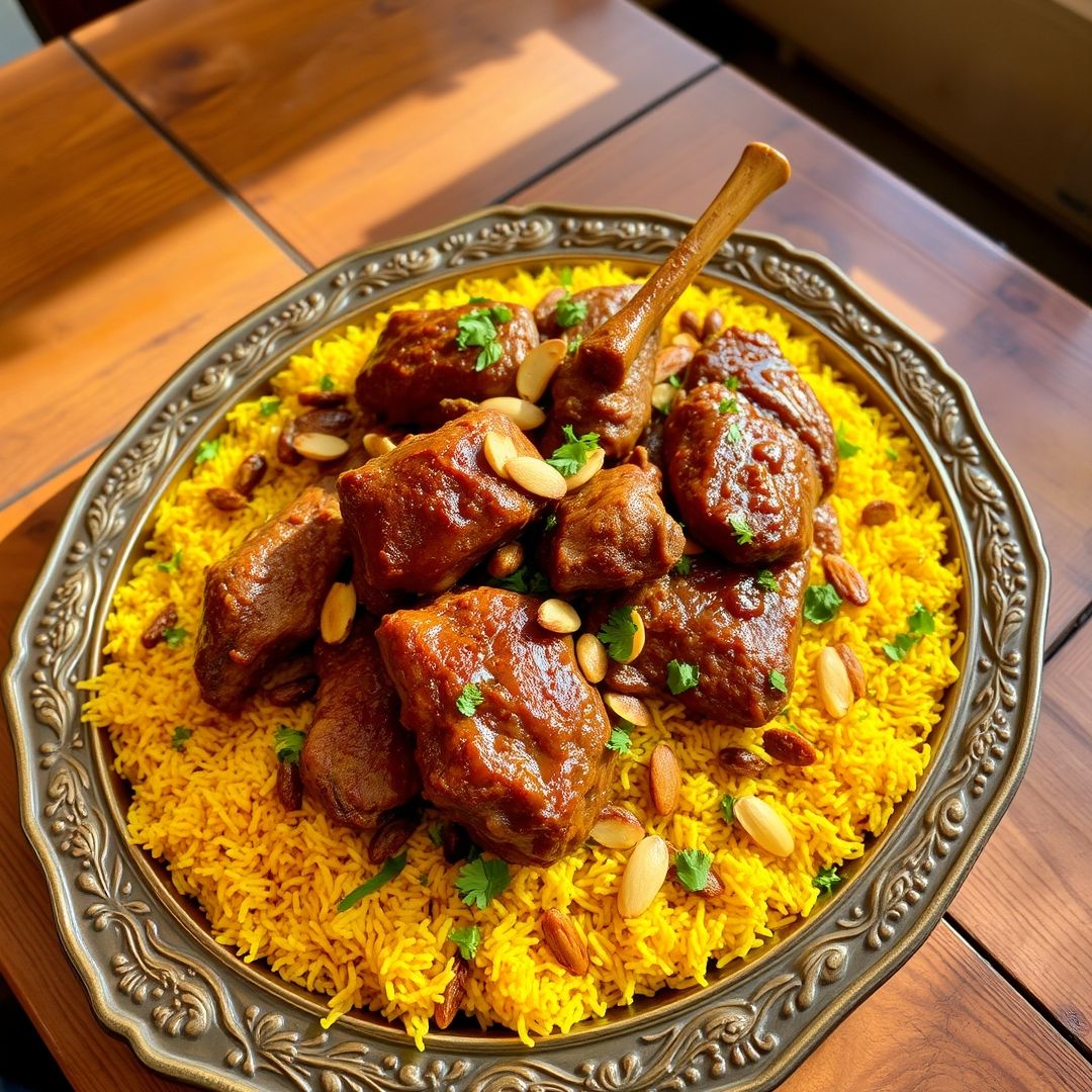 كبسة لحم