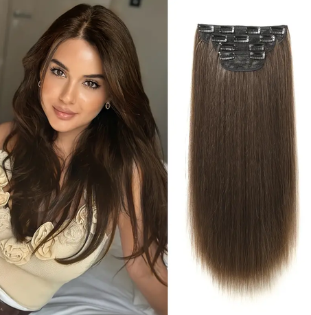 شعر طويل مستعار للنساء