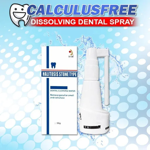 Tartar-free dissolving dental spray