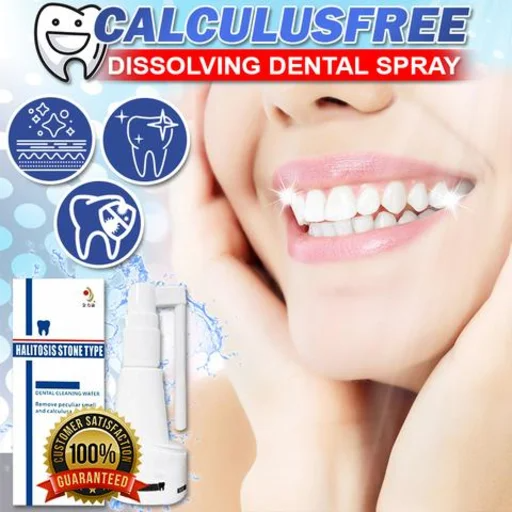 Tartar-free dissolving dental spray