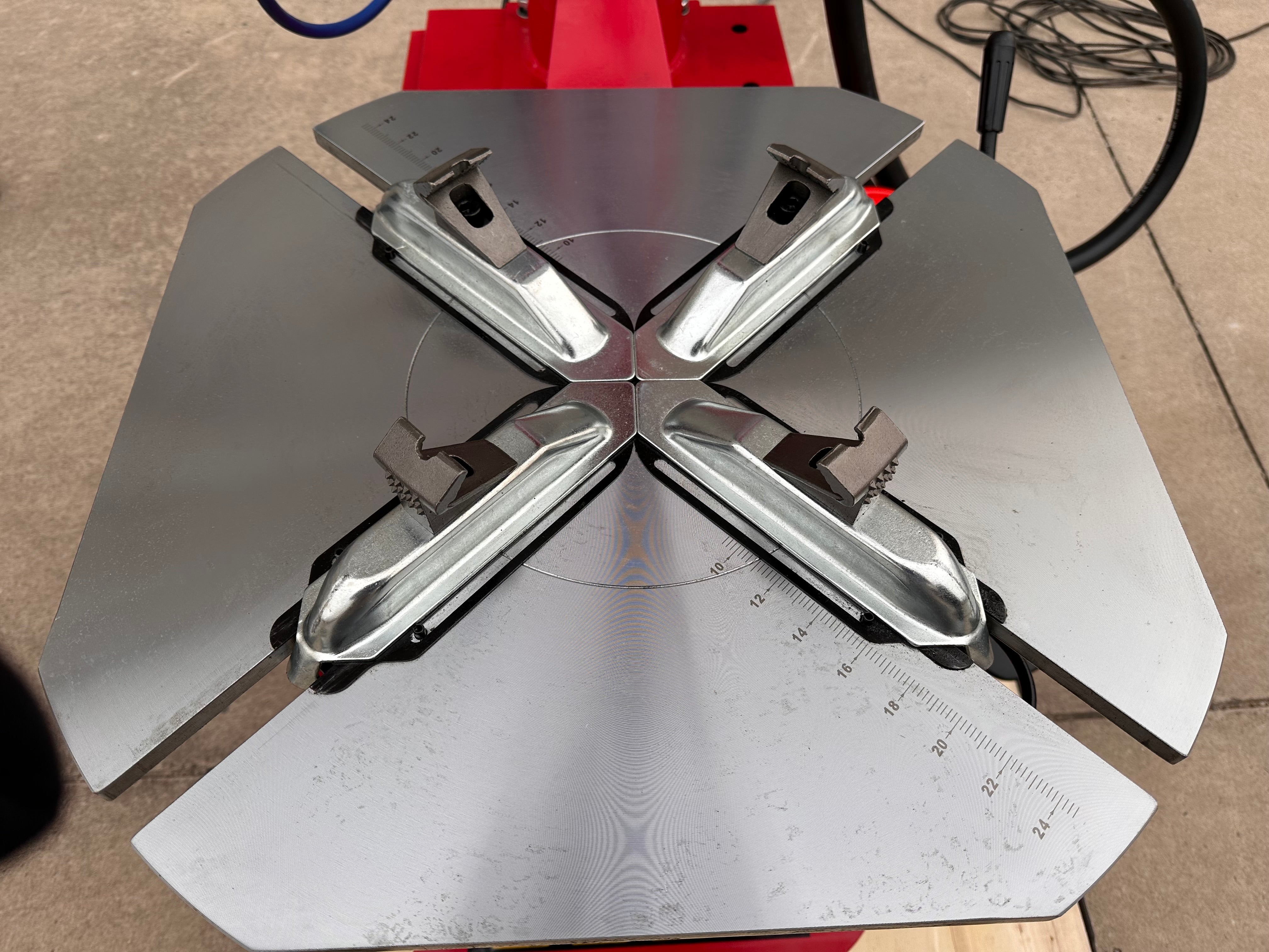 KATOOL tire changer machine rim holder