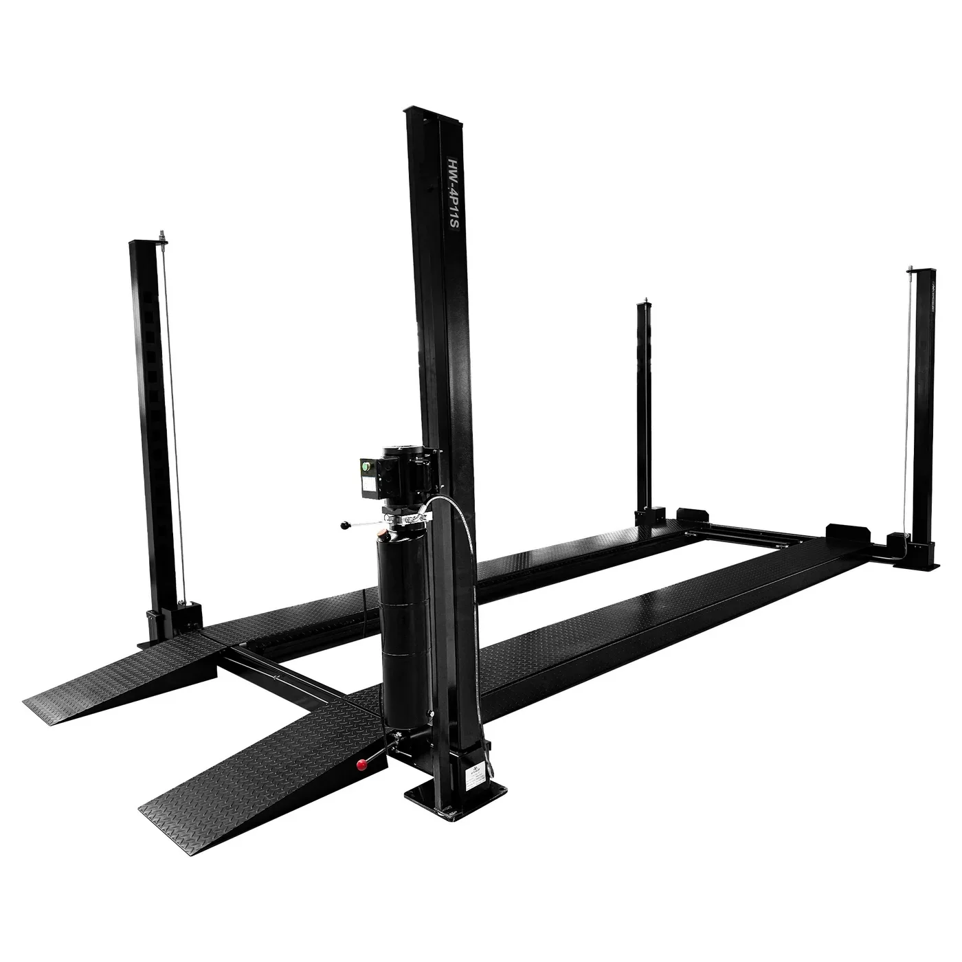APlusLift 11,000LB 4-Post Portable Parking Storage Service Car Lift - HW-4P11S