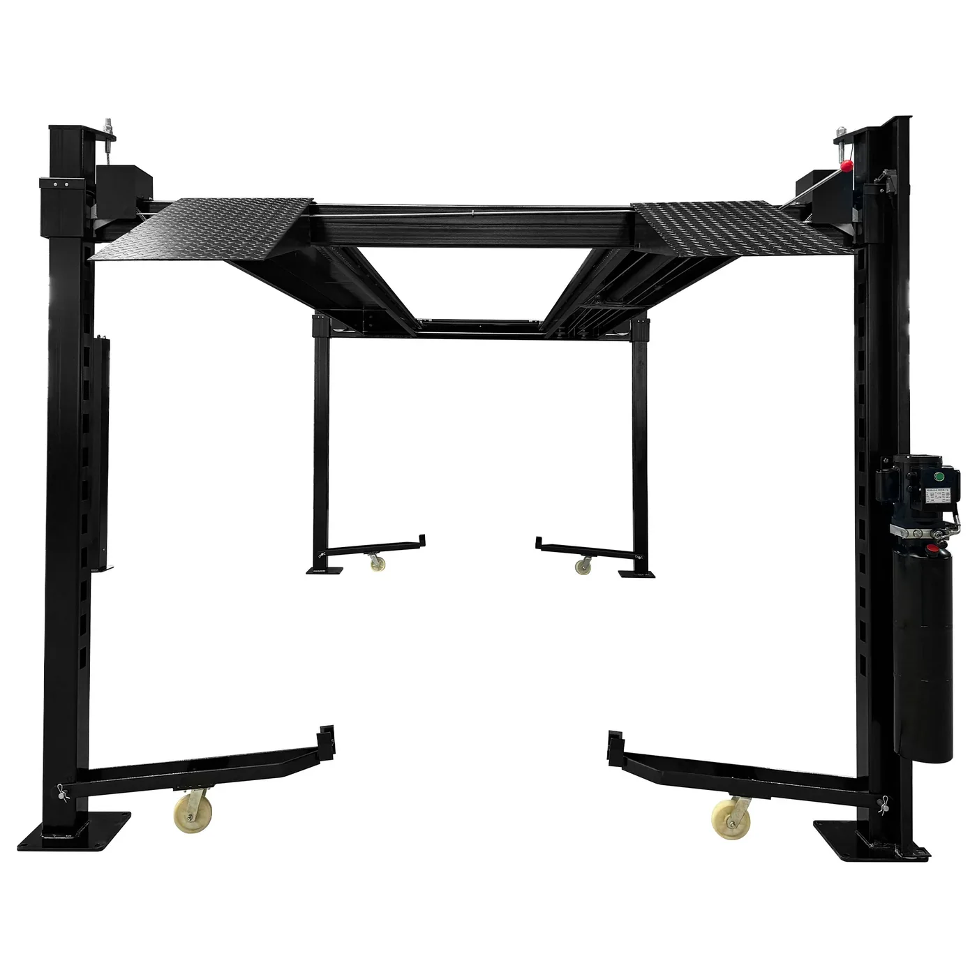 APlusLift 11,000LB 4-Post Portable Parking Storage Service Car Lift - HW-4P11S