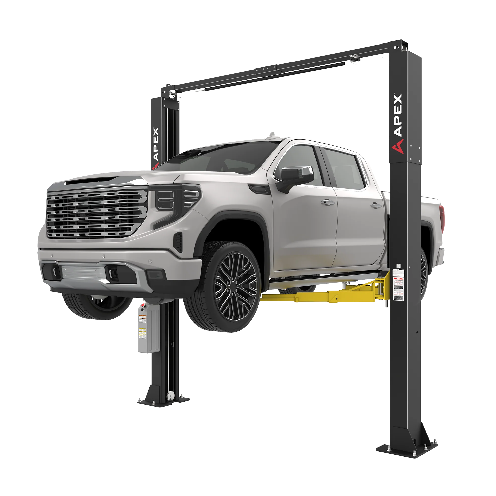 APEX AL10C Clearfloor Two-Post Lift - 10,000-lbs. Capacity
