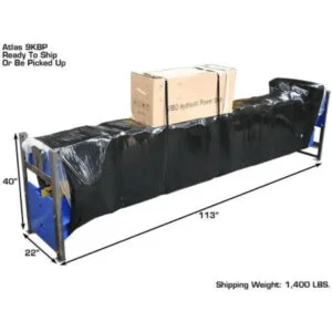 Atlas 9KBPX 9,000 lb Baseplate 2 Post Vehicle Lift