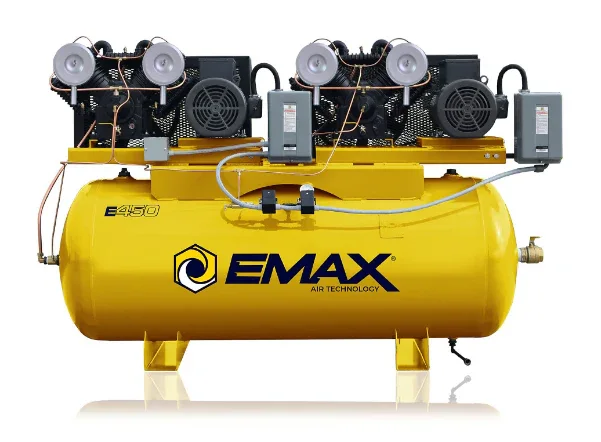 EMAX 10HP 120 GAL SILENT DUAL PISTON COMPRESSOR ESP10D120V3-208