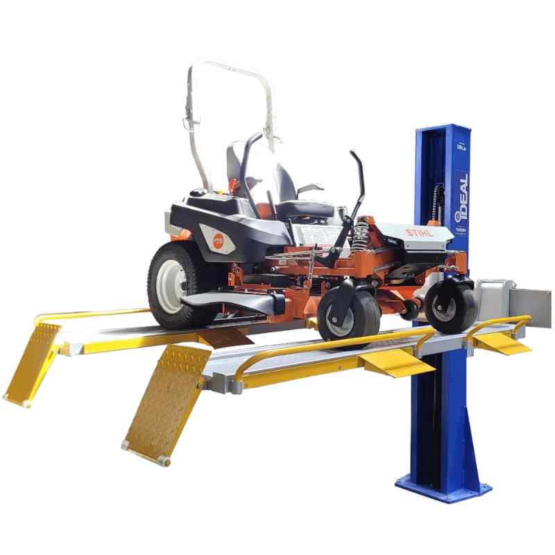 Ideal SC-2K-UTV-X 2,000lb Mower Lift Single Column Lift - 110V Duro Included