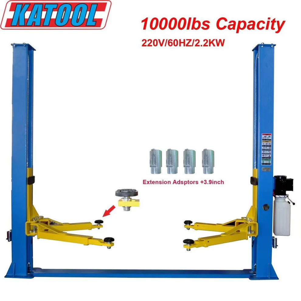 KATOOL KT-H105 10000 lbs. Floor Plate Two Post Lift